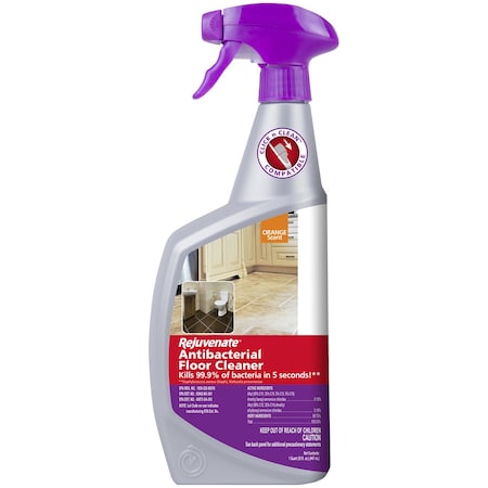 Rejuvenate Rejuvenate Orange Scent Antibacterial Floor Cleaner Liquid 32 oz RJ32ABFC
